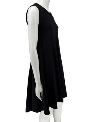 Diane von Furstenberg Sleeveless A-Line Knit Dress – Black - Size 0