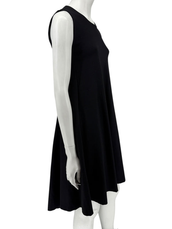 Diane von Furstenberg Sleeveless A-Line Knit Dress – Black - Size 0