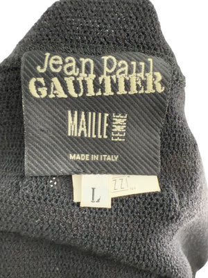 Jean Paul Gaultier Maille Femme Paris Cityscape Knit Top – Size L