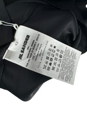 Jil Sander - Shirt Dress in Black NWT - Size 42