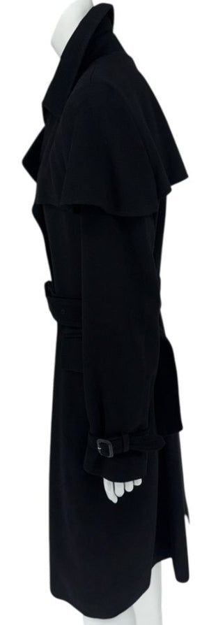 Burberry London Wool & Cashmere Trench Coat – Made in Italy, Size US 14