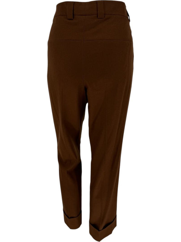 A-K-R-I-S- Camel Wool-Cashmere Blazer & Tapered Pant Suit – Size 10