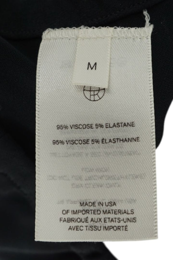 The Row Black Relaxed Top & Elastic Waist Pant Set – Size S (Top) & M (Pant)