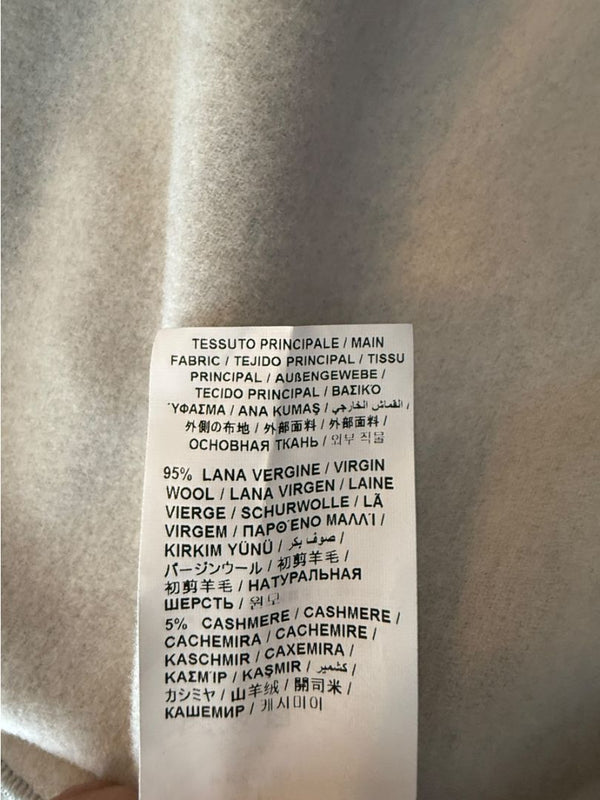 Piazza Sempione Two-Tone Wool-Cashmere Cape - Size IT 42