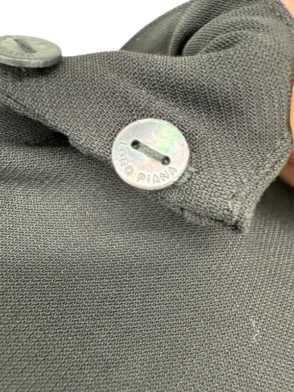 Loro Piana Black Virgin Wool Sleeveless Mini Dress – Size IT 46