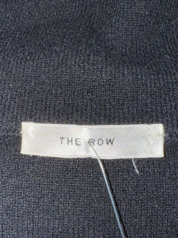 The Row Black Wool-Cashmere Cowl Neck Pullover – Size XS