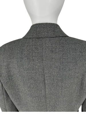 Gabriela Hearst Charcoal 100% Wool Pantsuit – Size 44