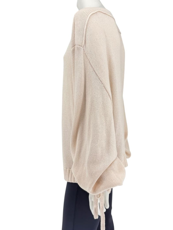 Jil Sander Blush Knit Pullover Sweater – Size S
