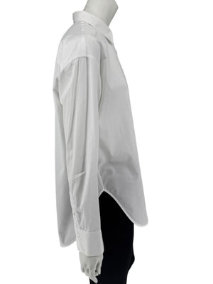 Lis Lareida White Cotton Button-Down Shirt – Size 36