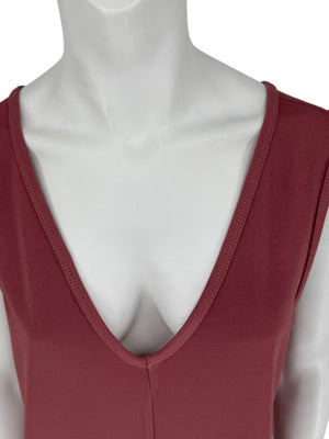 Three Eighty Two Sleeveless V-Neck Midi Dress – Size M