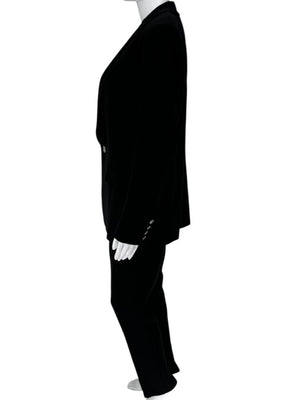 Ralph Lauren Purple Label Black Wool Pant Suit – Size 12