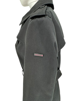 Trench London “The Queen” Classic Tailored Trench Coat – Size XL- NWT