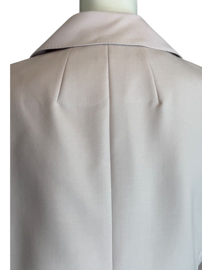 Akris Miles Blazer in Lily Pink Virgin Wool, Size 10 (IT 46) – NWT