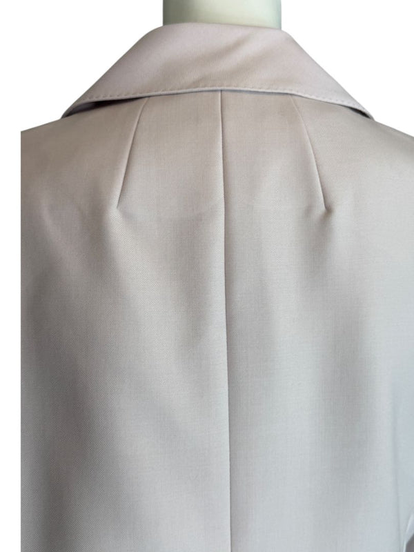 Akris Miles Blazer in Lily Pink Virgin Wool, Size 10 (IT 46) – NWT