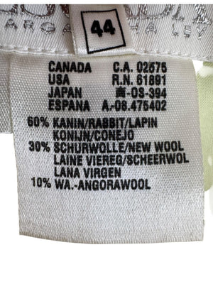 Escada Margaretha Ley Light Pistachio Double-Breasted Blazer – Size 44 (DE)