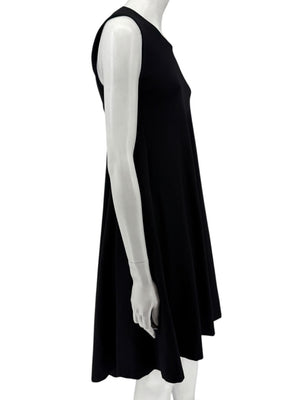 Diane von Furstenberg Sleeveless A-Line Knit Dress – Black - Size 0