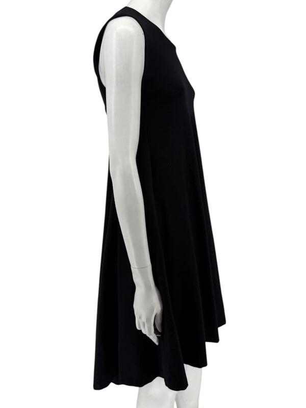 Diane von Furstenberg Sleeveless A-Line Knit Dress – Black - Size 0