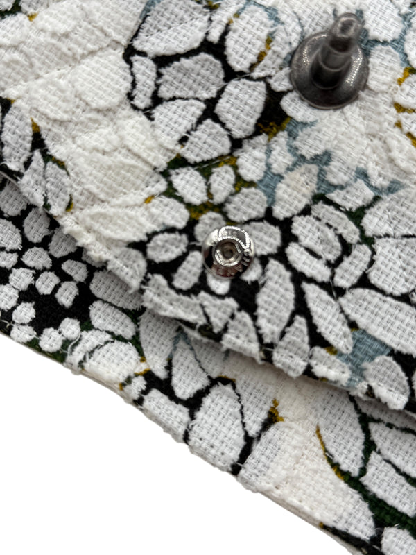 Chanel Double Flap Limited Edition Floral Tweed