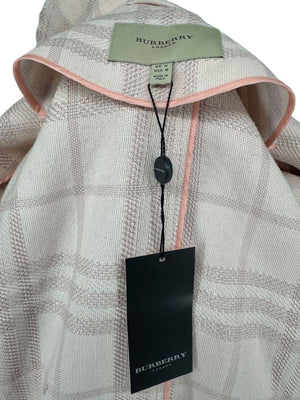 Burberry Plaid Print Blazer NWT - Size 10