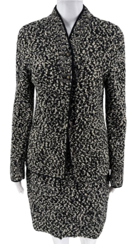 Chanel Fall 1994 Boucle Skirt Suit - Size 40