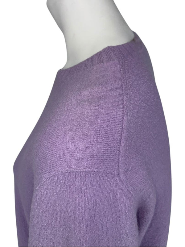 Jil Sander Lilac Cashmere Crewneck Sweater – Size 38