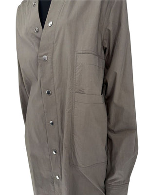 Rick Owens “Tecuatl” Dust Cotton Snap Jacket – Size IT 40 (US 6)