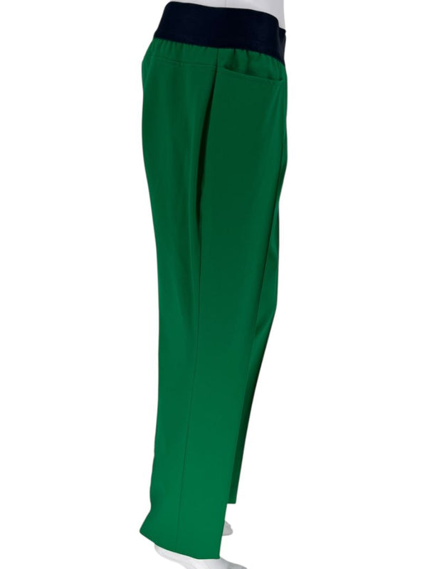 Akris Punto Emerald Green Wool Blend Pant Suit – Size 10
