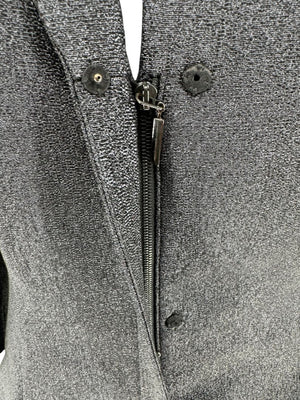 Akris for Bergdorf Goodman Shimmering Metallic Coat Dress – US 12 / FR 44 / DE 42