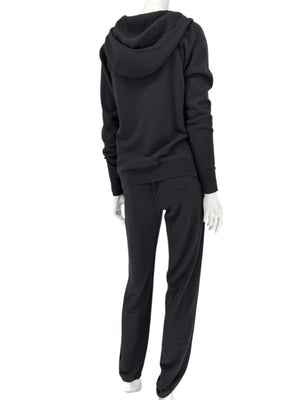 Loro Piana Black Baby Cashmere Lounge Set – Size 44 (Fits Like M/L)