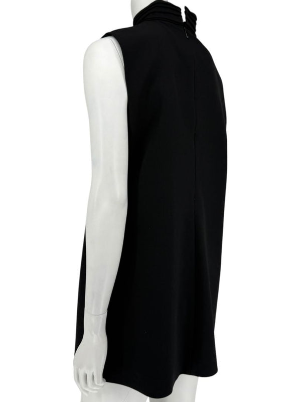 Loro Piana Black Virgin Wool Sleeveless Mini Dress – Size IT 46