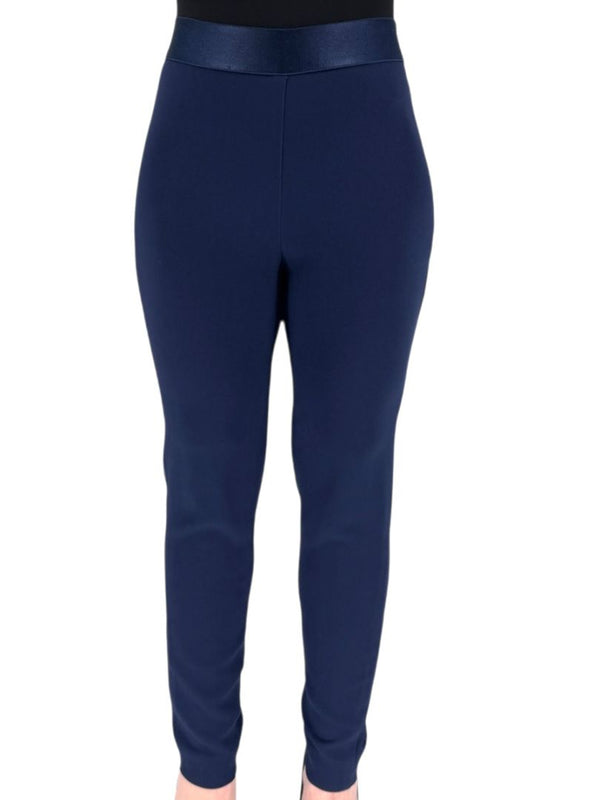 Pamella Roland Navy Embellished Pant Suit – Large