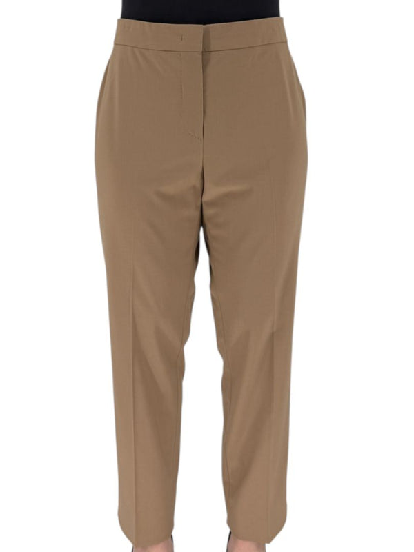 MaxMara Camel Virgin Wool Blazer & Pants Set – Jacket Size 10, Pants Size 14