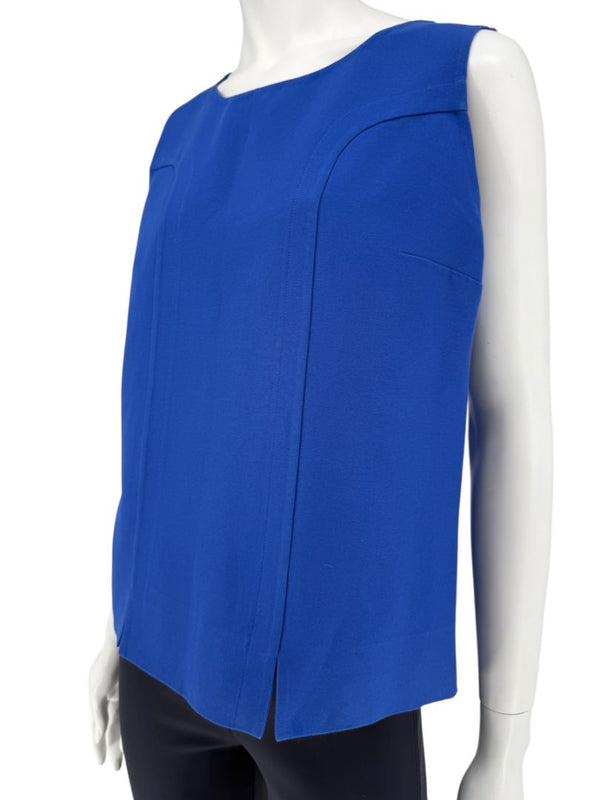 Marni Cobalt Blue Sleeveless Tunic/Blouse – Size IT 44