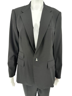 Ralph Lauren Purple Label Black Wool Pant Suit – Size 12