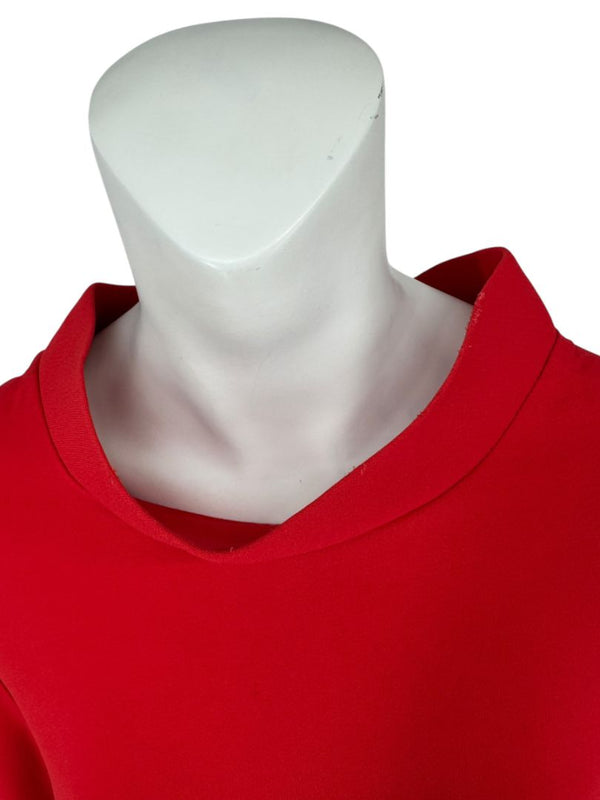 Brandon Maxwell Red Shift Dress – Size 10