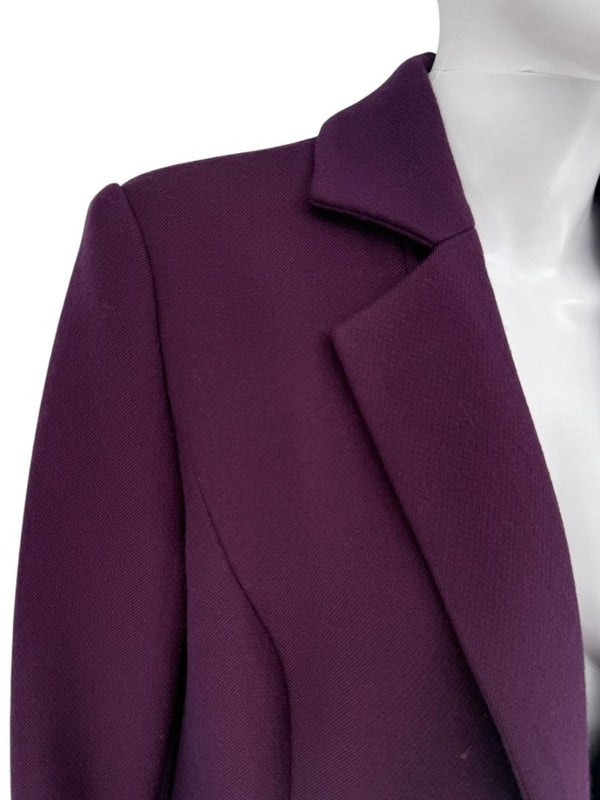 Pamella Roland Plum Tailored Pant Suit – L/XL