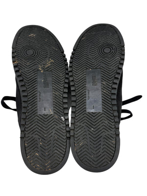 Off-White 2.0 Low Top Sneakers in Black & Blue Suede – Men’s Size 42 EU