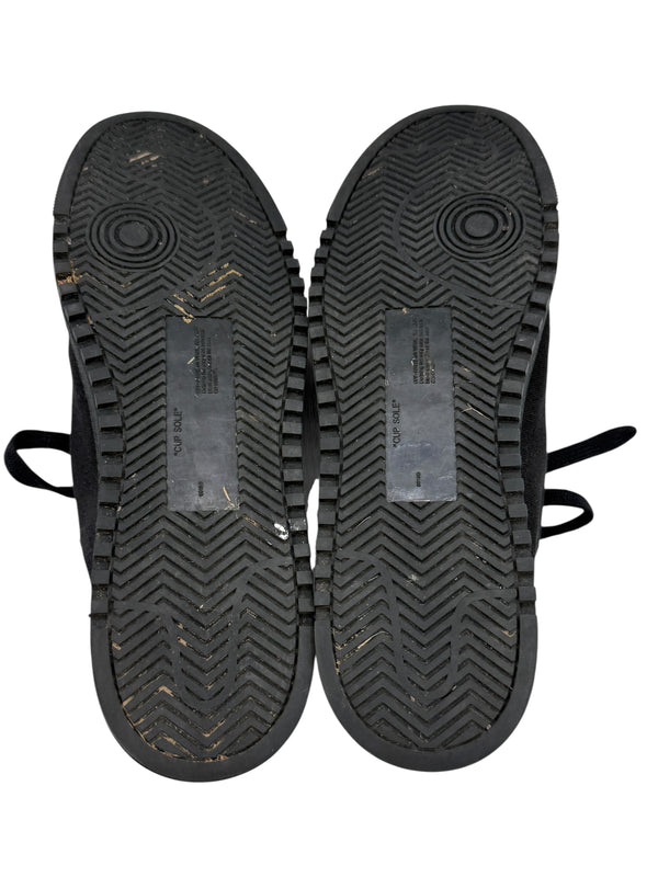 Off-White 2.0 Low Top Sneakers in Black & Blue Suede – Men’s Size 42 EU