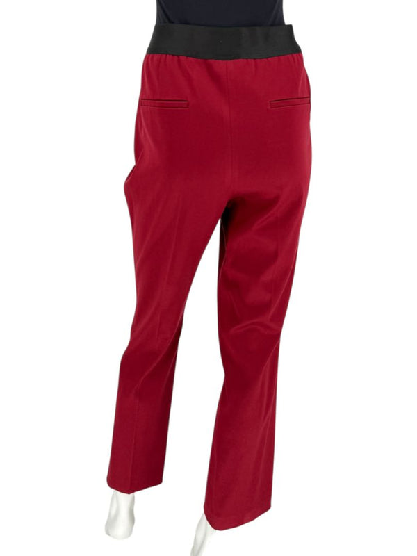 Akris Red Viscose Blend Pants – Size 10