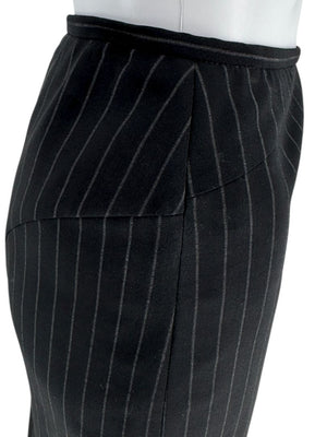 Armani Collezioni Charcoal Pinstripe 3-Piece Suit – Size 12