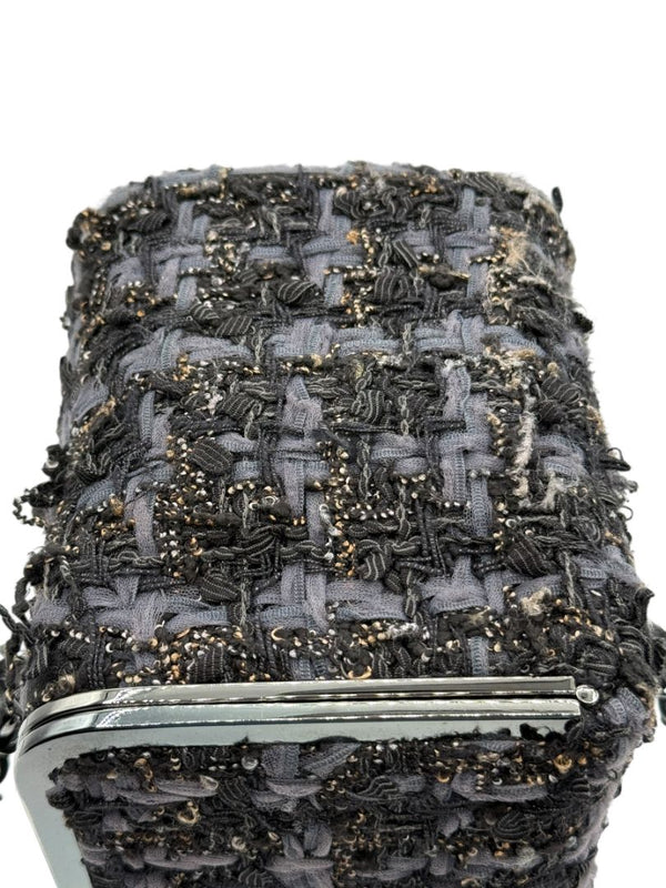 CHANEL 2006 Tweed Vanity Case/Top Handle Bag