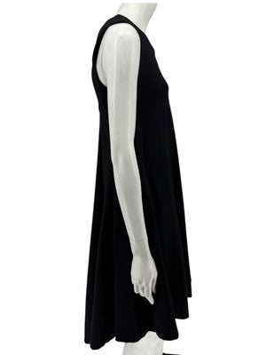 Diane von Furstenberg Sleeveless A-Line Knit Dress – Black - Size 0