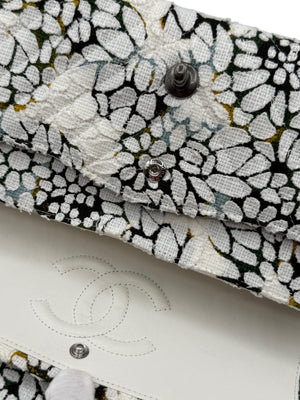 Chanel Double Flap Limited Edition Floral Tweed