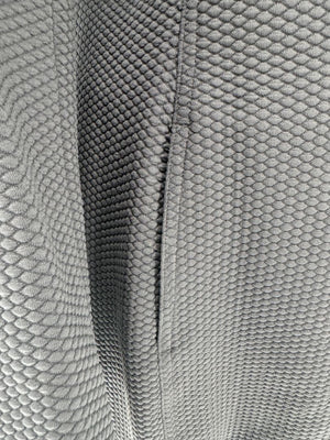 Akris Punto Black Honeycomb Zip Jacket - Size 10