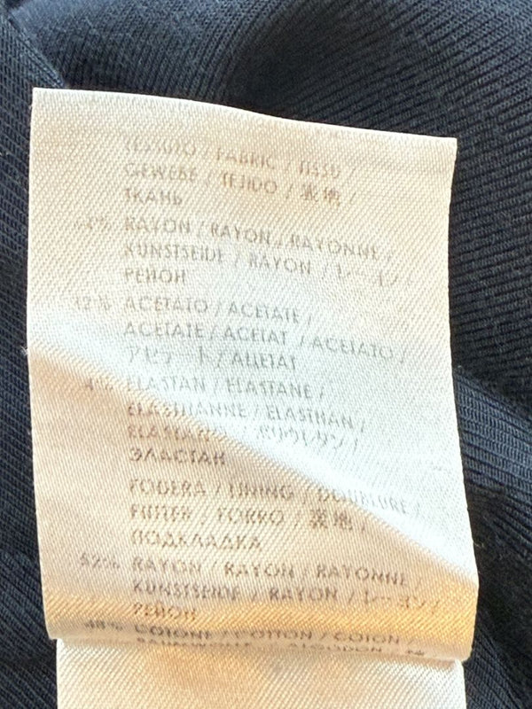 Stella McCartney Navy Zip-Detail Shift Dress - Size IT 44