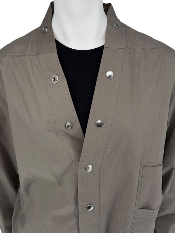 Rick Owens “Tecuatl” Dust Cotton Snap Jacket – Size IT 40 (US 6)