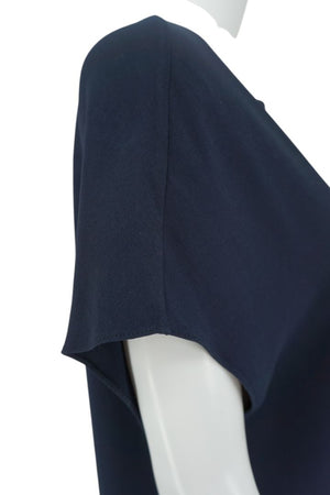 The Row Navy Cap-Sleeve Top & Pull-On Pant Set – Size Small