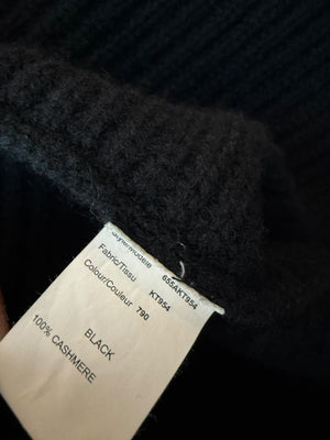 Michael Kors Black Cashmere Cape Cardigan - Size L