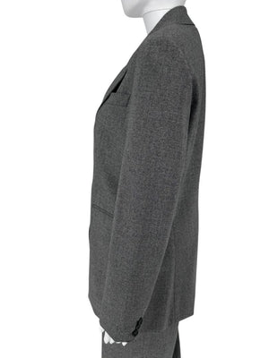 Gabriela Hearst Charcoal 100% Wool Pantsuit – Size 44