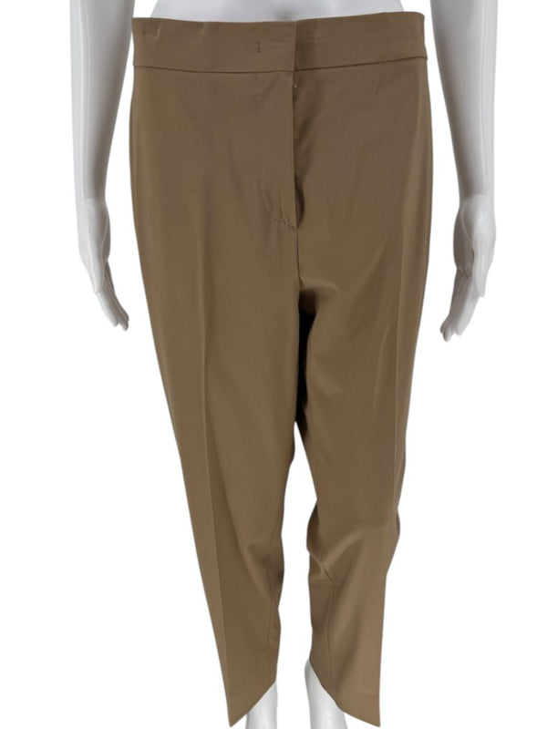 MaxMara Camel Virgin Wool Blazer & Pants Set – Jacket Size 10, Pants Size 14